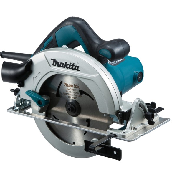 Scie circulaire Makita HS7601 - 190 mm - 1.200 W, 5.200 tr/min, profondeur de coupe 66 mm