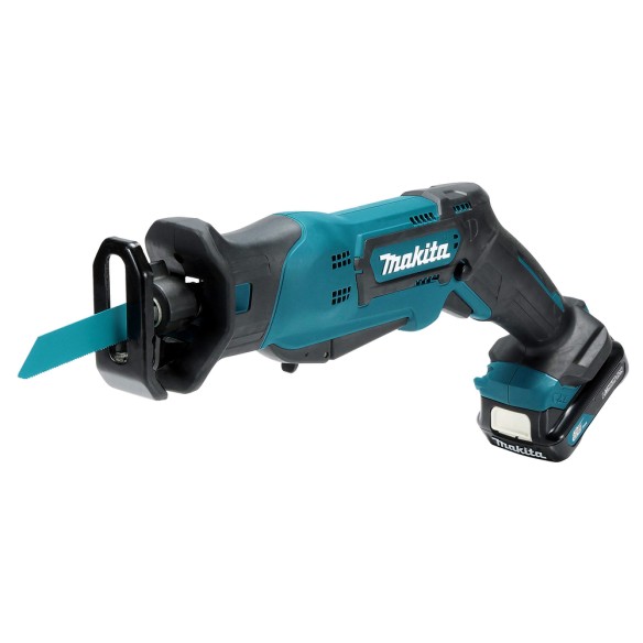 Scie sabre Makita JR103DSAE 12V - compacte et légère - vitesse réglable jusqu'à 3300 tr/min