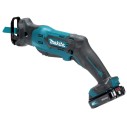 Scie sabre Makita JR103DSAE 12V - compacte et légère - vitesse réglable jusqu'à 3300 tr/min
