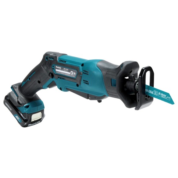Scie sabre Makita JR103DSAE 12V - compacte et légère - vitesse réglable jusqu'à 3300 tr/min