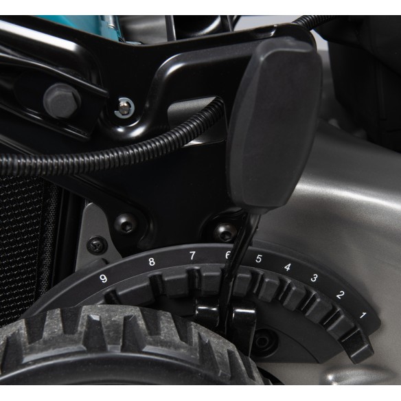 Tondeuse à gazon sans fil Makita LM002GT201 - 2 x 40V, 53 cm, moteur sans balais, traction