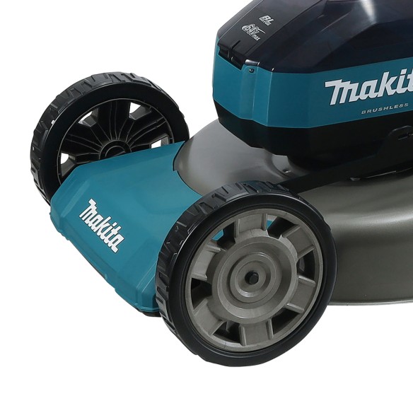 Tondeuse à gazon Makita LM004JB101 64Vmax - Moteur BL sans balais, traction et 534mm de coupe