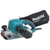 Ponceuse à bande Makita M9400B - 940 W - 380 m/min - Coffret avec sac à poussière inclus