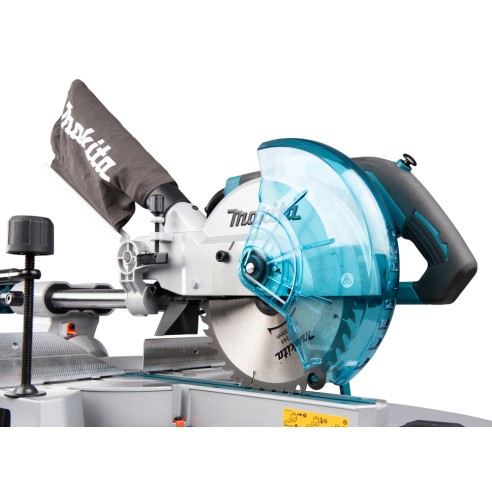 Scie à onglets télescopique Makita LS0816F - 1200 W - Lame 216 mm - Lumière LED et extraction de poussière