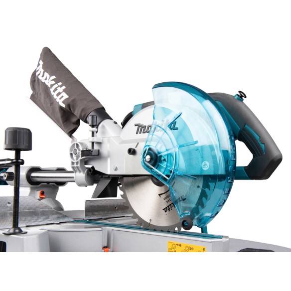 Scie à onglets télescopique Makita LS0816F - 1200 W - Lame 216 mm - Lumière LED et extraction de poussière