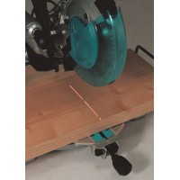 Scie à onglets télescopique Makita LS1019L - 1510 W, 260 mm, laser, grande capacité de coupe 2