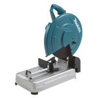 Tronçonneuse Makita LW1400 2200W - Coupe de métal sûre et sans étincelles, disque 355 mm
