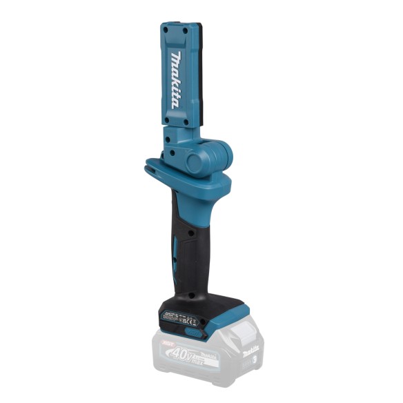 Lampe de travail Makita ML006GX - 40Vmax, 500 lumens, avec tête pliable et crochet rétractable
