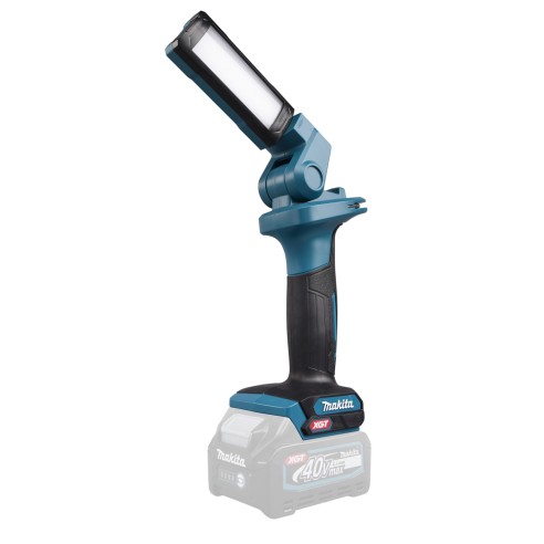 Lampe de travail Makita ML006GX - 40Vmax, 500 lumens, avec tête pliable et crochet rétractable
