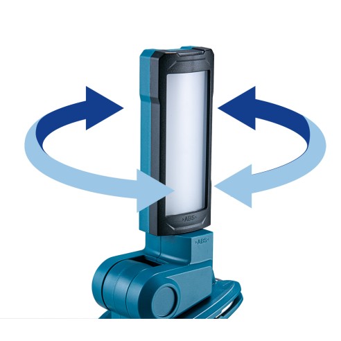 Lampe de travail Makita ML006GX - 40Vmax, 500 lumens, avec tête pliable et crochet rétractable