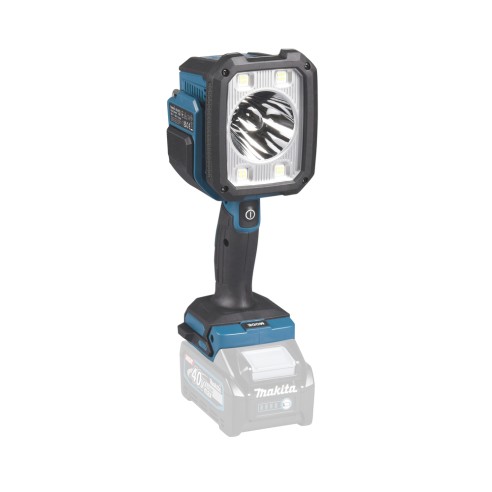Lampe de poche Makita ML007G - 40Vmax, 1250 lm, 4 modes d'éclairage, résistant à l'eau et à la poussière