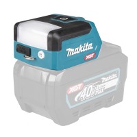 Lampe de poche à batterie Makita ML011G - 40Vmax, 300 lm, 3 modes d'éclairage, USB