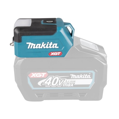 Lampe de poche à batterie Makita ML011G - 40Vmax, 300 lm, 3 modes d'éclairage, USB