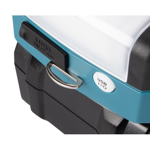 Lampe de poche à batterie Makita ML011G - 40Vmax, 300 lm, 3 modes d'éclairage, USB