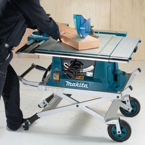 Scie à format Makita MLT100N - 1500 W, coupe 93 mm à 90º, démarrage progressif et collecte de poussière