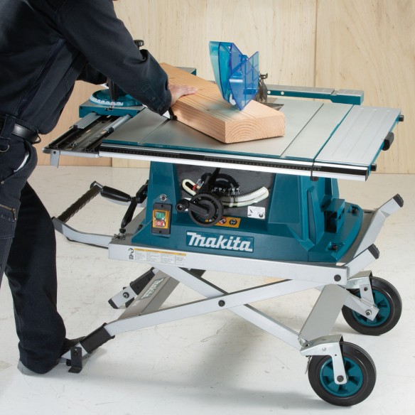 Scie à format Makita MLT100N - 1500 W, coupe 93 mm à 90º, démarrage progressif et collecte de poussière