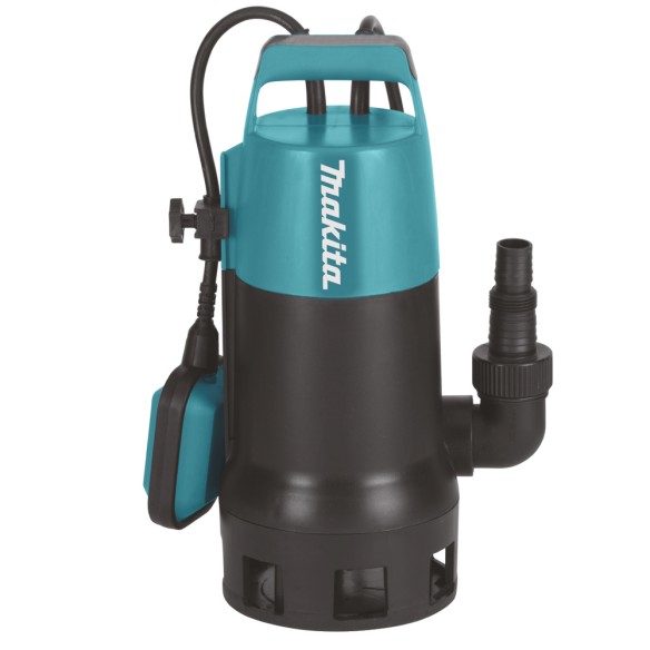 Pompe submersible Makita PF1010 - 1100 W, 240 l/min, pour eaux usées, boîtier en acier inoxydable