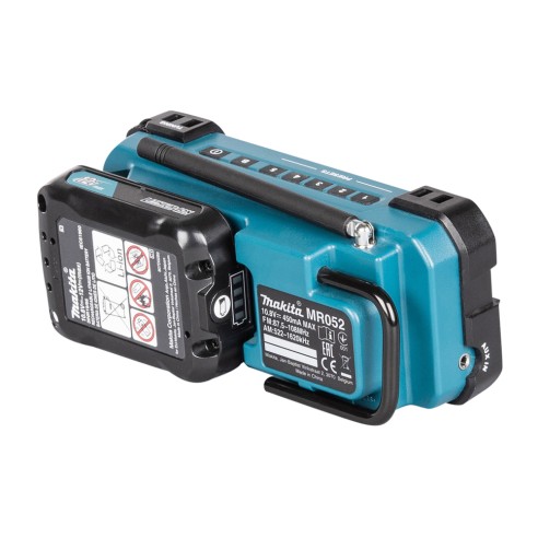Radio portable Makita MR052 - 12Vmax - Design léger et résistant - Son stéréo 2W