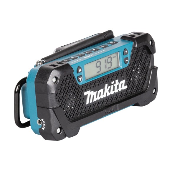 Radio portable Makita MR052 - 12Vmax - Design léger et résistant - Son stéréo 2W
