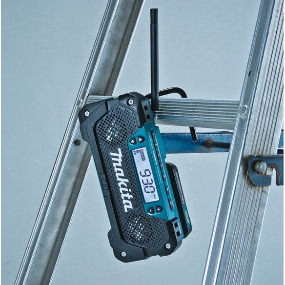 Radio portable Makita MR052 - 12Vmax - Design léger et résistant - Son stéréo 2W