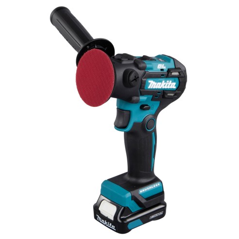 Ponceuse polisseuse Makita PV301DSAE 12V - Compacte et puissante - Moteur sans balais - 2 vitesses