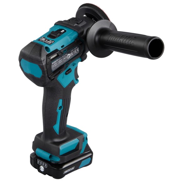 Ponceuse polisseuse Makita PV301DSAE 12V - Compacte et puissante - Moteur sans balais - 2 vitesses