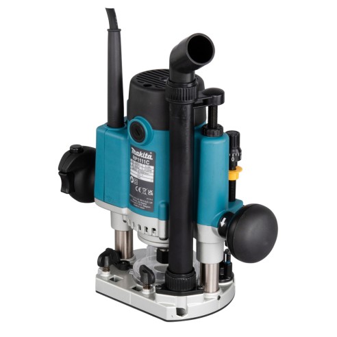 Défonceuse Makita RP1111C 1100W - Démarrage en douceur et vitesse variable pour un fraisage précis