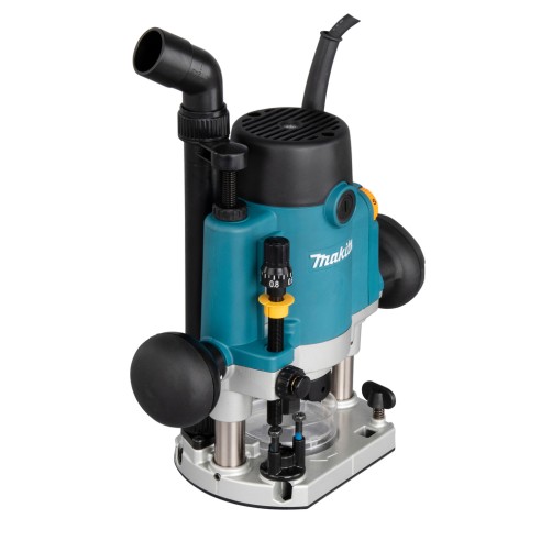 Défonceuse Makita RP1111C 1100W - Démarrage en douceur et vitesse variable pour un fraisage précis