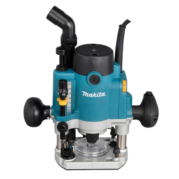 Défonceuse Makita RP1111C 1100W - Démarrage en douceur et vitesse variable pour un fraisage précis