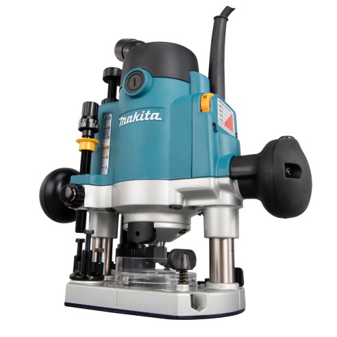 Défonceuse Makita RP1111C 1100W - Démarrage en douceur et vitesse variable pour un fraisage précis