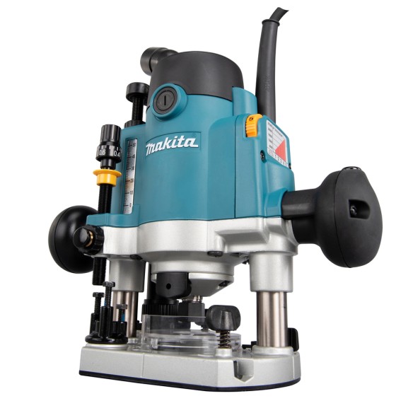 Défonceuse Makita RP1111C 1100W - Démarrage en douceur et vitesse variable pour un fraisage précis