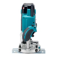 Défonceuse - Affleureuse Makita RP2303FC07 - 2100 W, réglage rapide de la profondeur, frein électrique 2