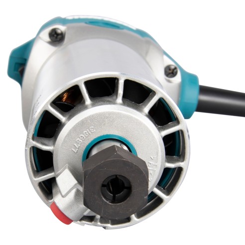 Défonceuse multifonction Makita RT0702C - 710 W, pinces 6/8 mm, boîtier en aluminium, démarrage progressif