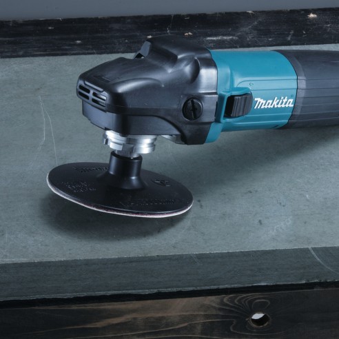 Ponceuse à disque Makita SA5040C - 1.400 W - 125 mm - Pour pierre et autres surfaces - démarrage en douceur