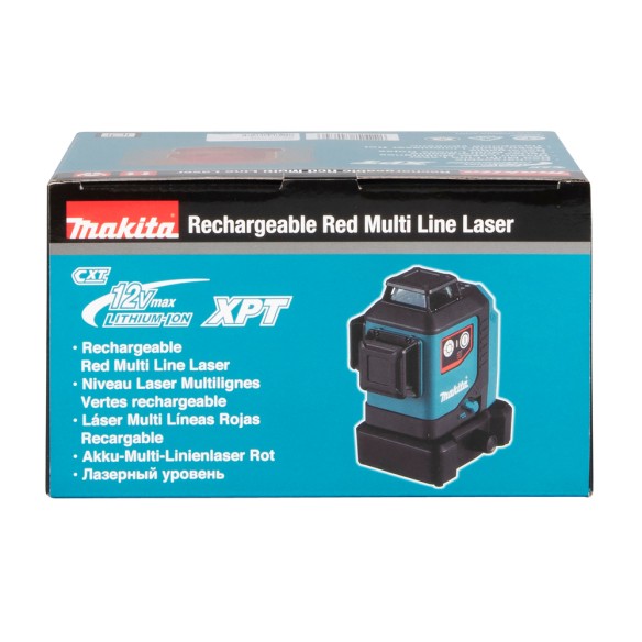 Niveau laser multilignes Makita SK700D 360° - Batterie 12V - Précision ±2mm à 25m - IP54