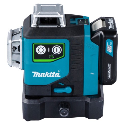 Niveau laser multiligne Makita SK700GD - Batterie 12V, laser vert, IP54, portée 35 m
