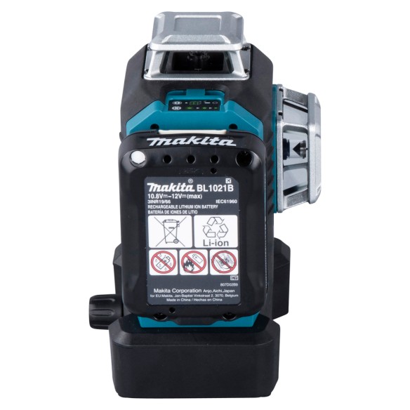 Niveau laser multiligne Makita SK700GD - Batterie 12V, laser vert, IP54, portée 35 m