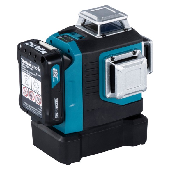 Niveau laser multiligne Makita SK700GD - Batterie 12V, laser vert, IP54, portée 35 m
