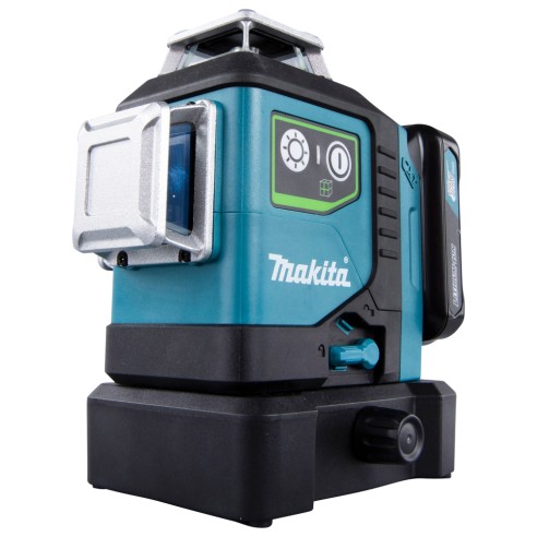 Niveau laser multiligne Makita SK700GD - Batterie 12V, laser vert, IP54, portée 35 m