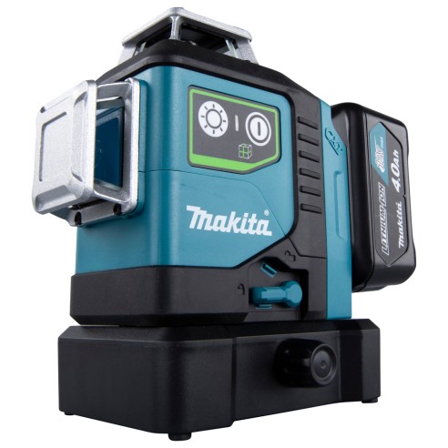 Niveau laser multiligne Makita SK700GD - Batterie 12V, laser vert, IP54, portée 35 m