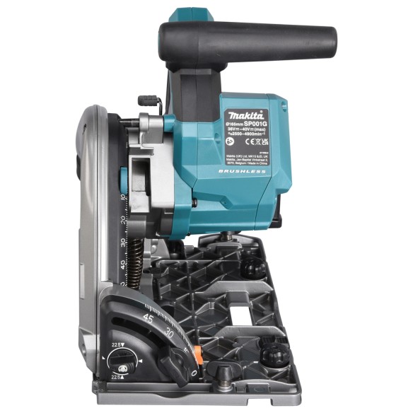 Scie d'incision sans-fil Makita SP001GZ03 - 40Vmax, 165 mm, moteur sans balais - Sans batteries ni chargeur ni Coffret