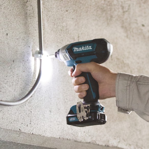 Visseuse à chocs Makita TD110DSAE - 12V, 110 Nm, lumière LED, taille compacte