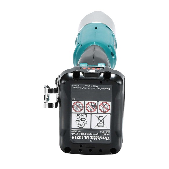 Visseuse à chocs angulaire Makita TL064DSAE - 12V, 60 Nm, lumière LED et 2 batteries 2,0 Ah