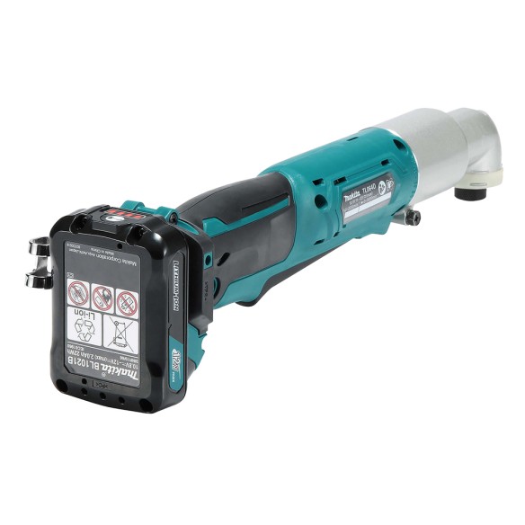 Visseuse à chocs angulaire Makita TL064DSAE - 12V, 60 Nm, lumière LED et 2 batteries 2,0 Ah