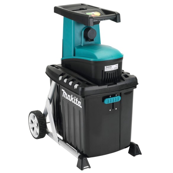 Biotriturateur électrique Makita UD2500 - 2500 W, capacité 67 L, pour branches jusqu'à 45 mm