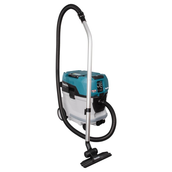 Aspirateur Makita VC006GMZ01 - 40Vmax x2 - 40L poussière sèche, 30L liquides, filtre M HEPA, autonettoyant - Sans batteries ni c