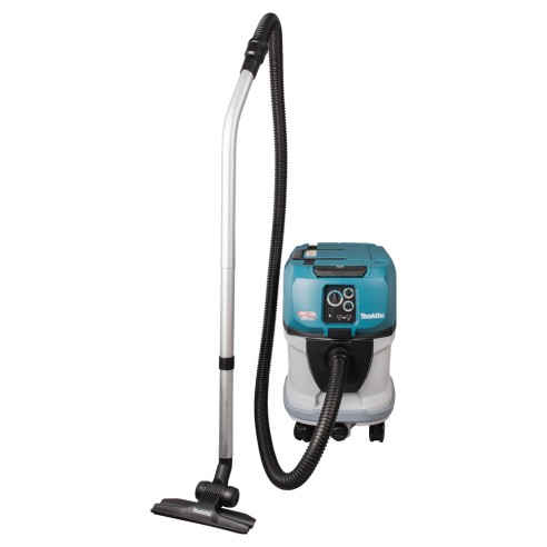 Aspirateur Makita VC006GMZ01 - 40Vmax x2 - 40L poussière sèche, 30L liquides, filtre M HEPA, autonettoyant - Sans batteries ni c