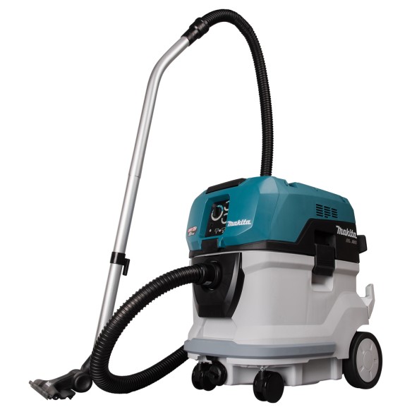 Aspirateur Makita VC006GMZ01 - 40Vmax x2 - 40L poussière sèche, 30L liquides, filtre M HEPA, autonettoyant - Sans batteries ni c