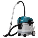 Aspirateur Makita VC006GMZ01 - 40Vmax x2 - 40L poussière sèche, 30L liquides, filtre M HEPA, autonettoyant - Sans batteries ni c