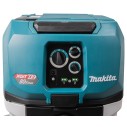 Aspirateur Makita VC006GMZ01 - 40Vmax x2 - 40L poussière sèche, 30L liquides, filtre M HEPA, autonettoyant - Sans batteries ni c